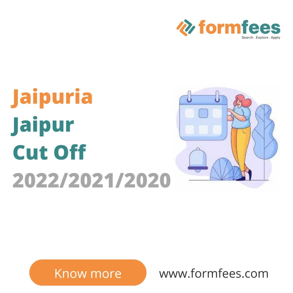 Jaipuria Jaipur Cut Off 202220212020