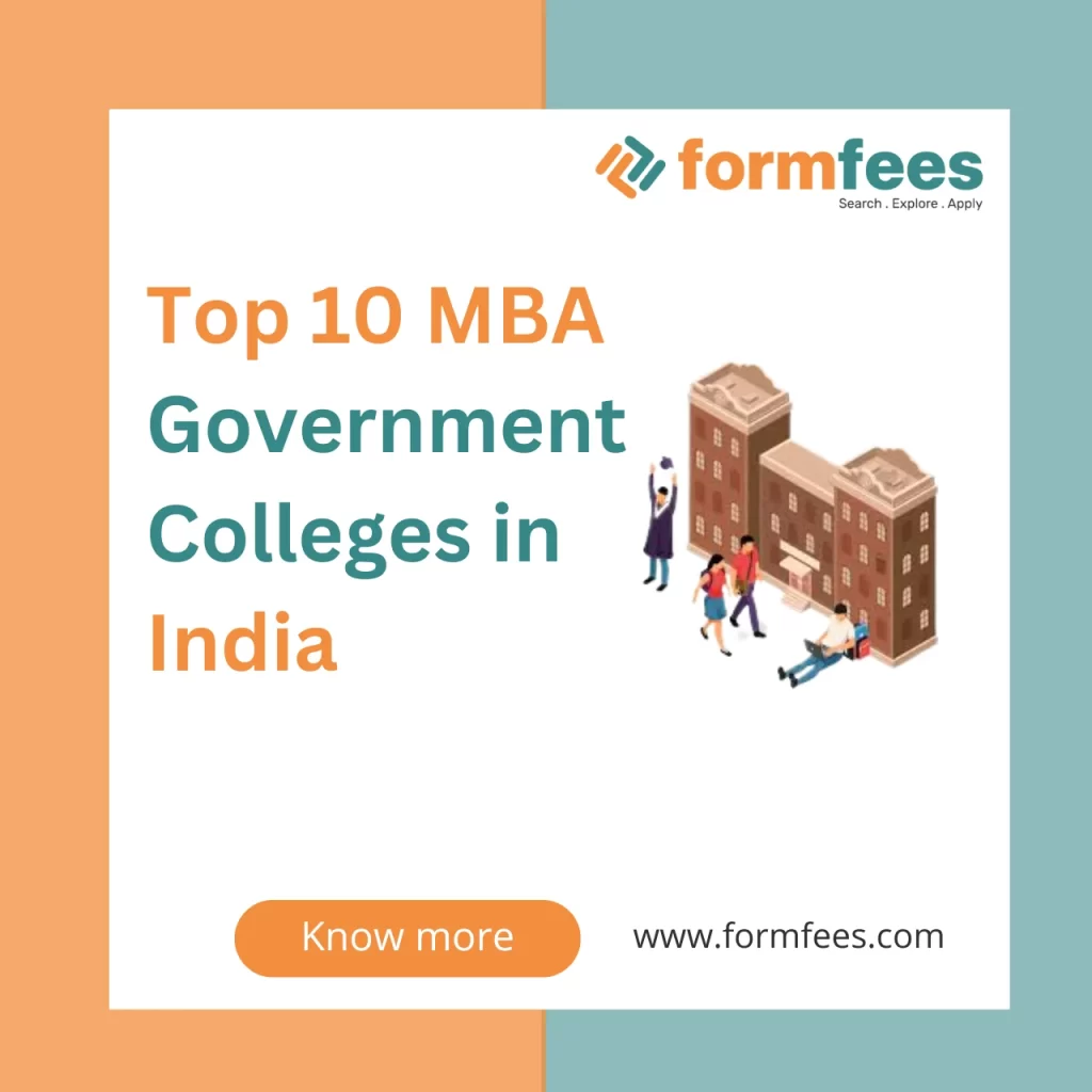 Top 10 MBA Government Colleges in India