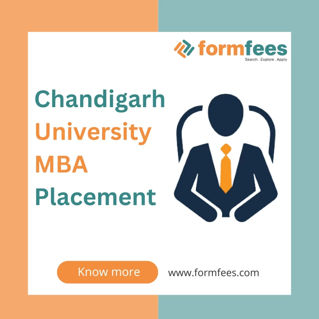 chandigarh university MBA placement