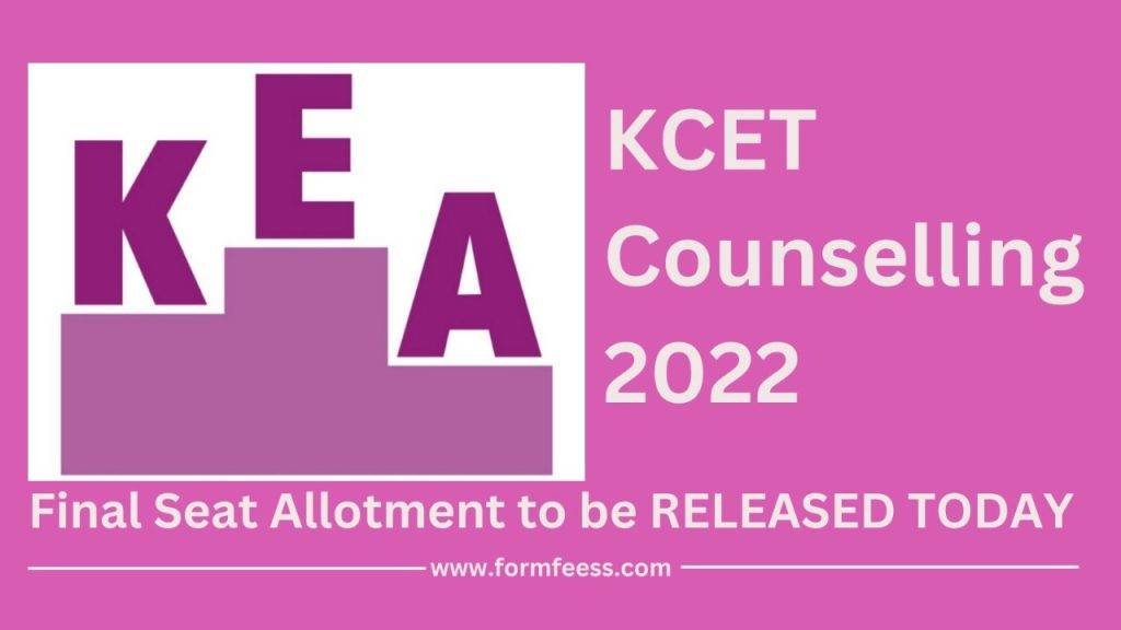 Final Seat Allotment to be RELEASED TODAY KCET Counselling 2022
