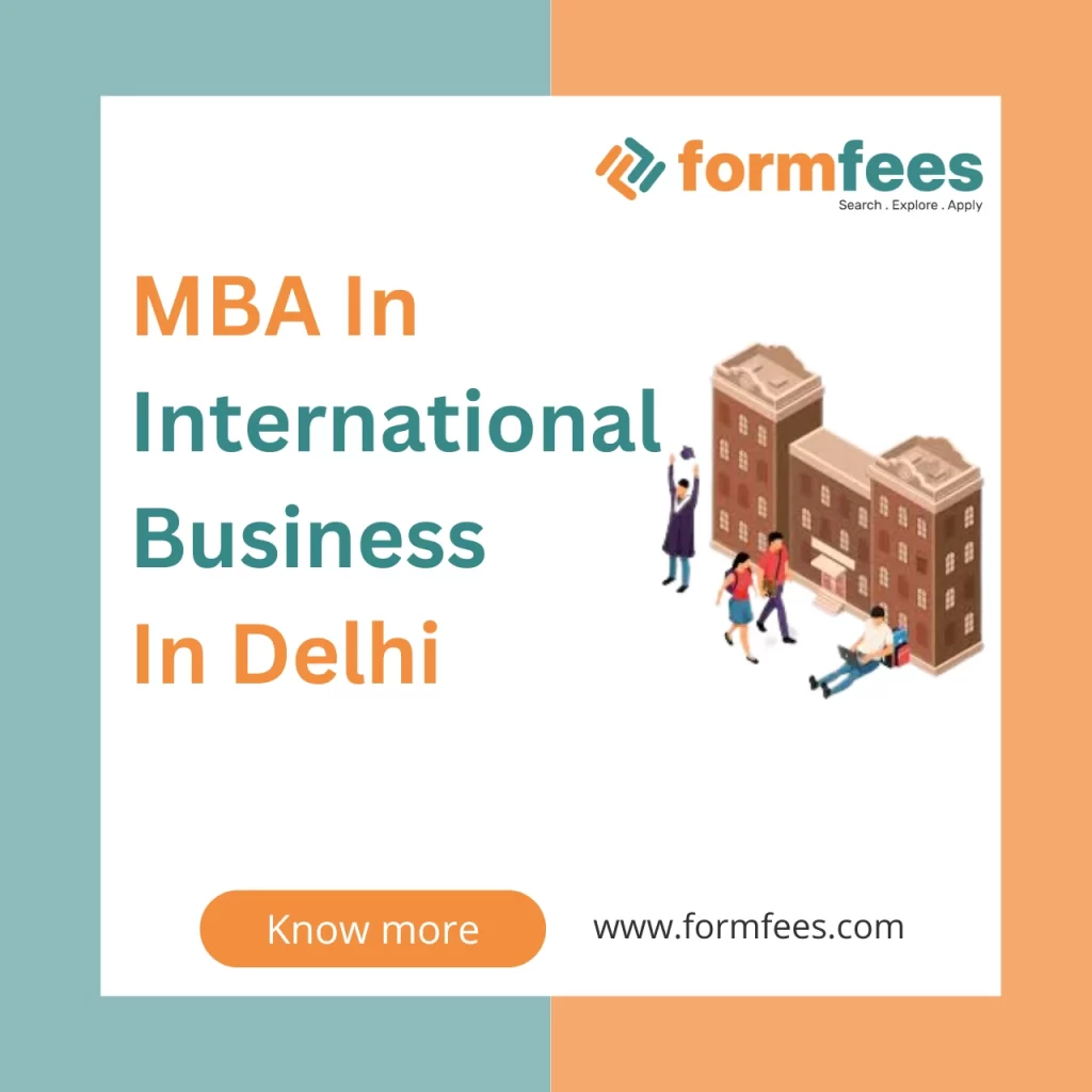 MBA In International Business In Delhi