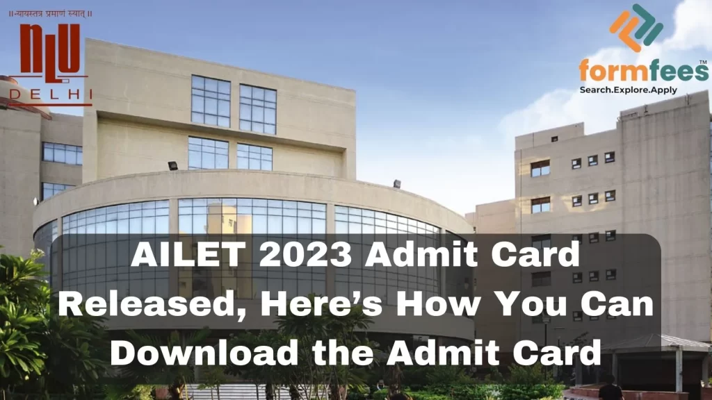 AILET 2023 ADMIT CARD