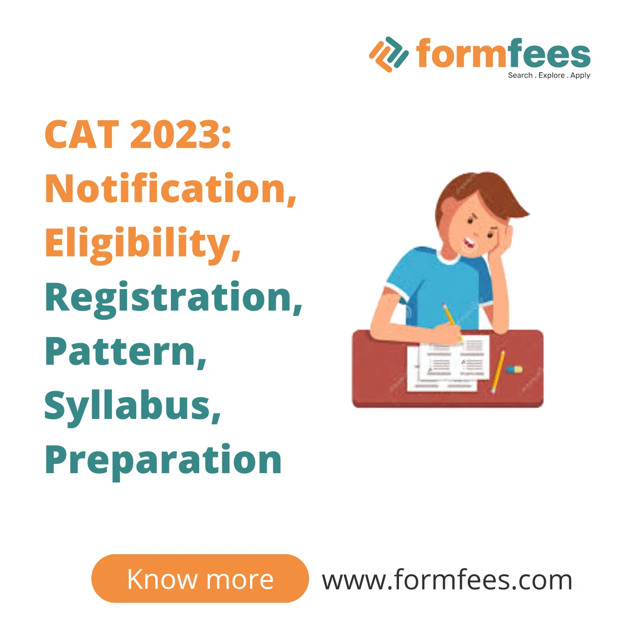 CAT 2023 Notification, Eligibility, Registration, Pattern, Syllabus, Preparation