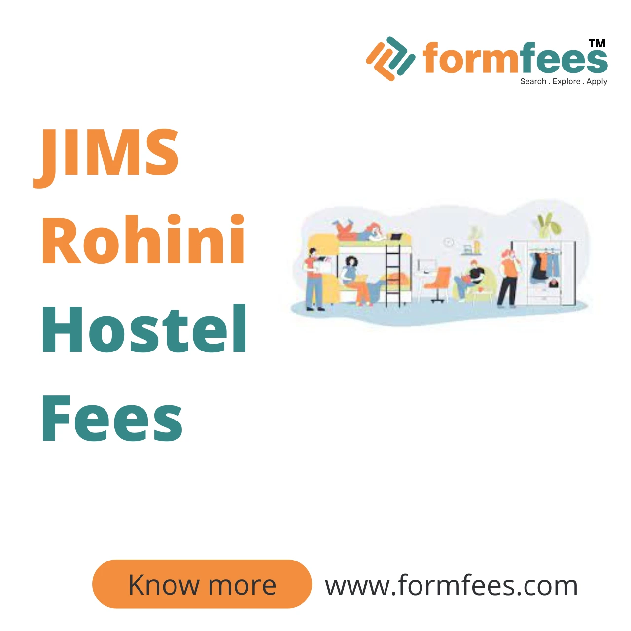 JIMS Rohini Hostel Fees