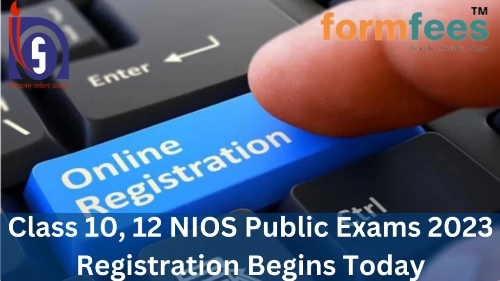 Class 10, 12 NIOS Public Exams 2023 Registration Begins Today