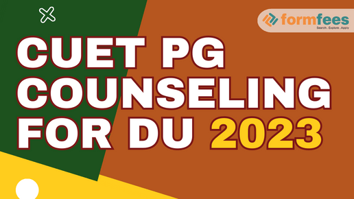 CUET PG Counseling for DU 2023, Formfees