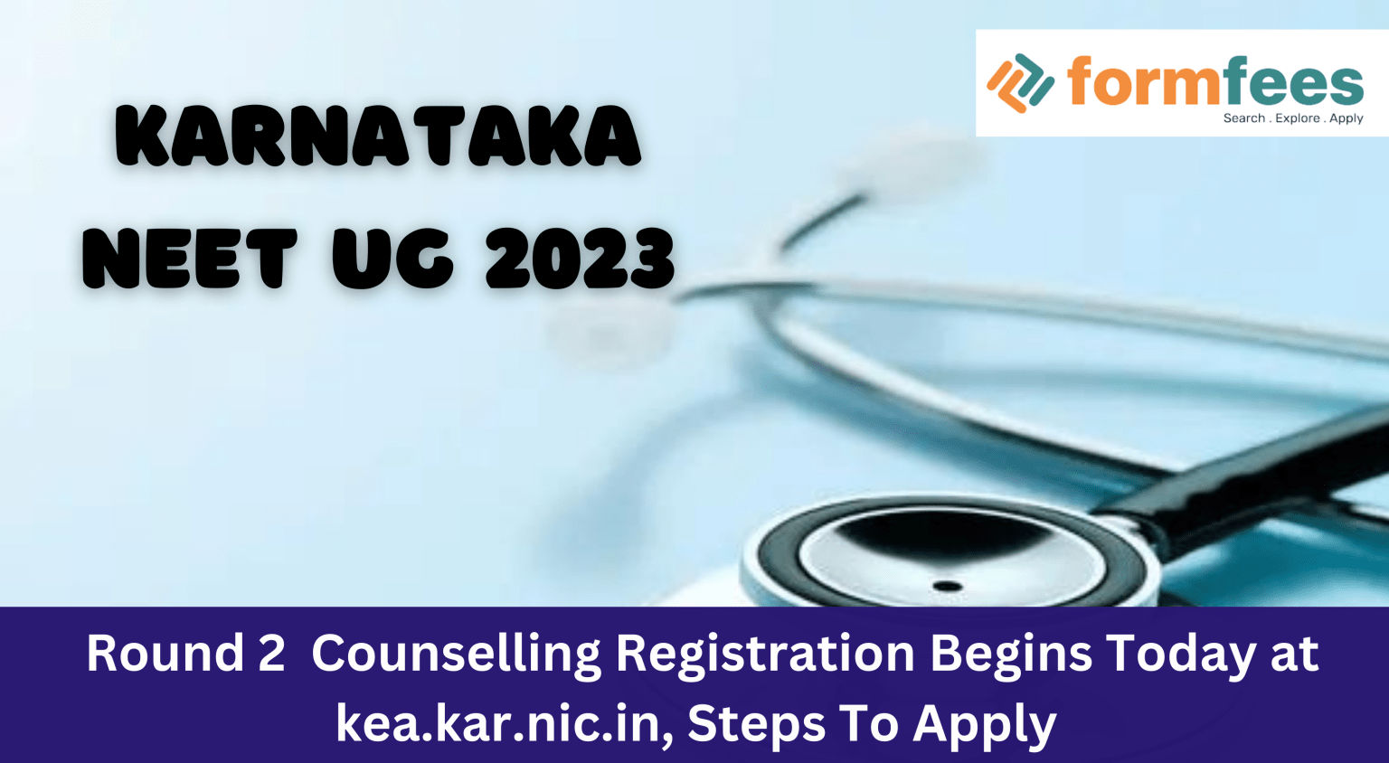 Karnataka NEET UG 2023: Round 2 Counselling Registration Begins Today ...