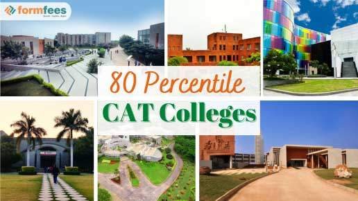 80 percentile cat colleges