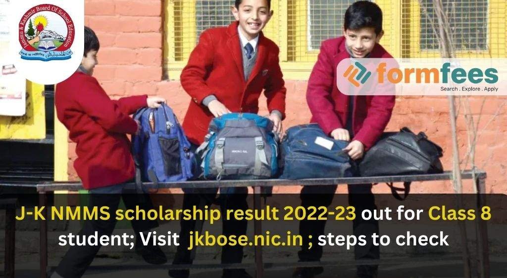 J-K NMMS Scholarship Result 2022-23 Out for Class 8 Student; Visit jkbose.nic.in; Steps to check