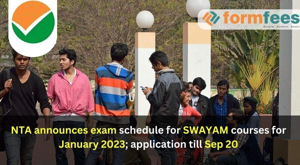 NTA Announces Exam Schedule For SWAYAM Courses For January 2023; Application till Sep 20