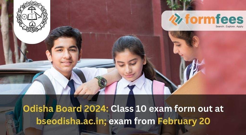 Odisha Board 2024: Class 10 Exam Form Out at bseodisha.ac.in; Exam From February 20