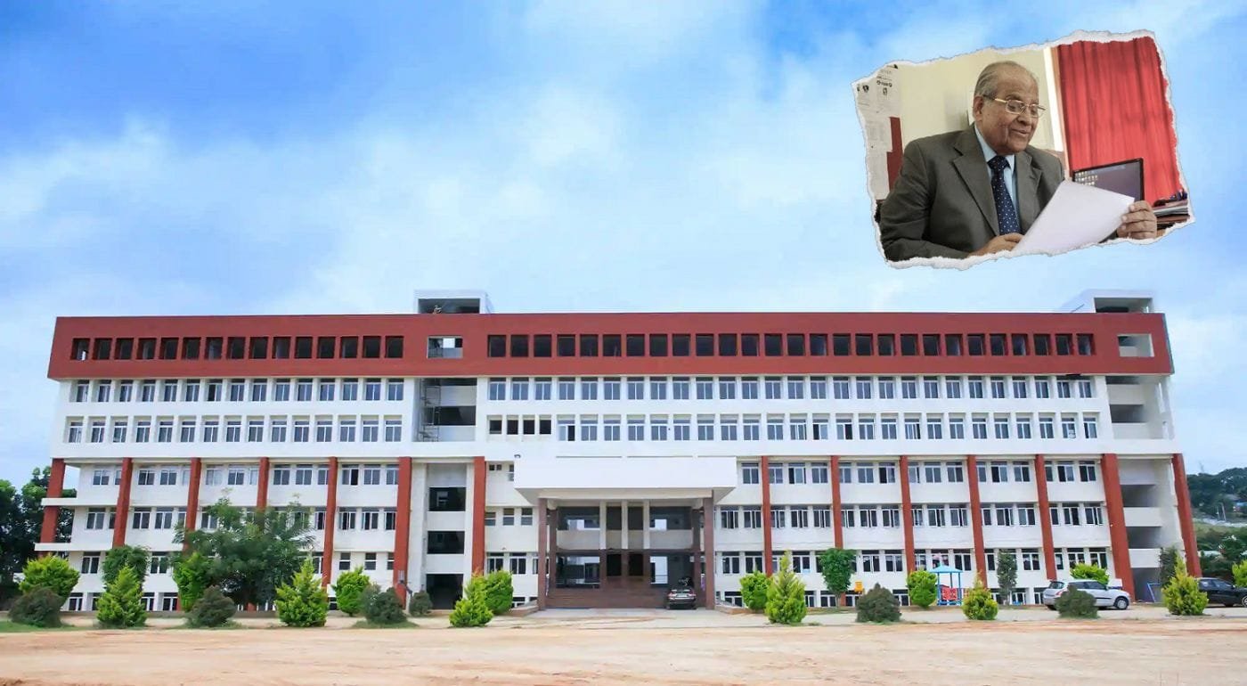 Professor J. Philip motivates students at the debut of eMBArk series at Soundarya Institute of Management and Science