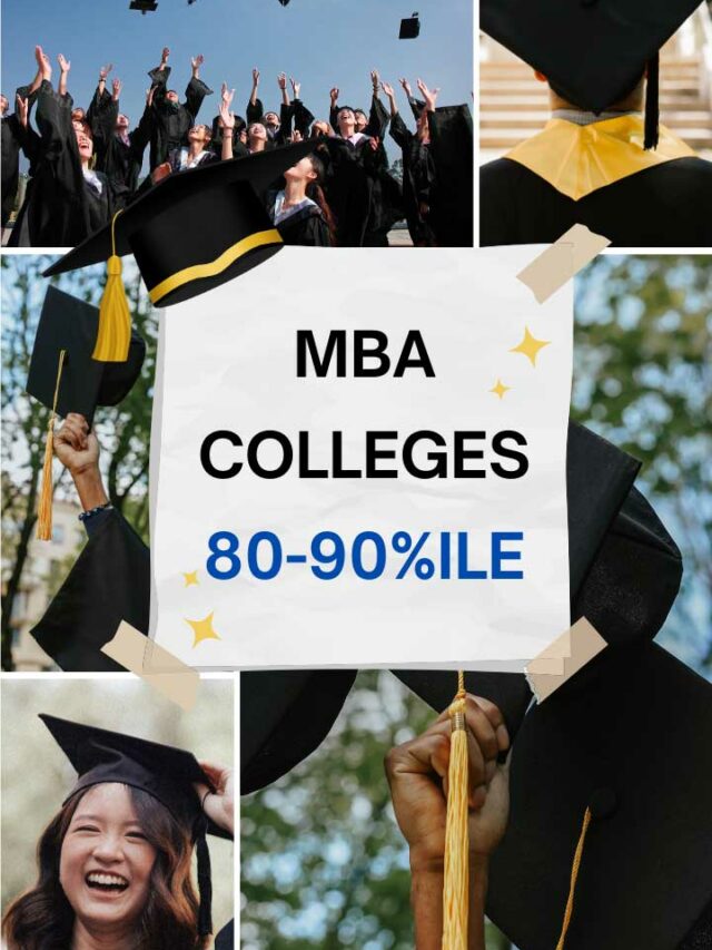 MBA Colleges 80-90 Percentile