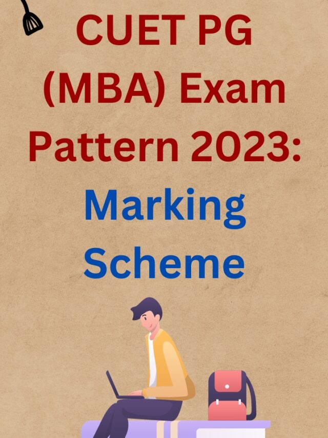 CUET PG (MBA) Exam Pattern 2023 Marking Scheme