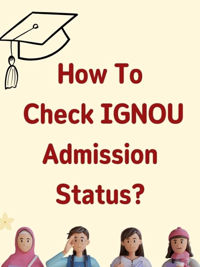 How To Check IGNOU Admission Status