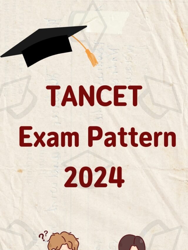 TANCET Exam Pattern 2024