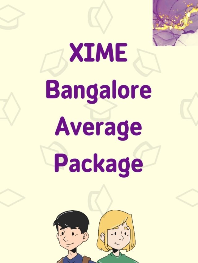 XIME Bangalore Average Package