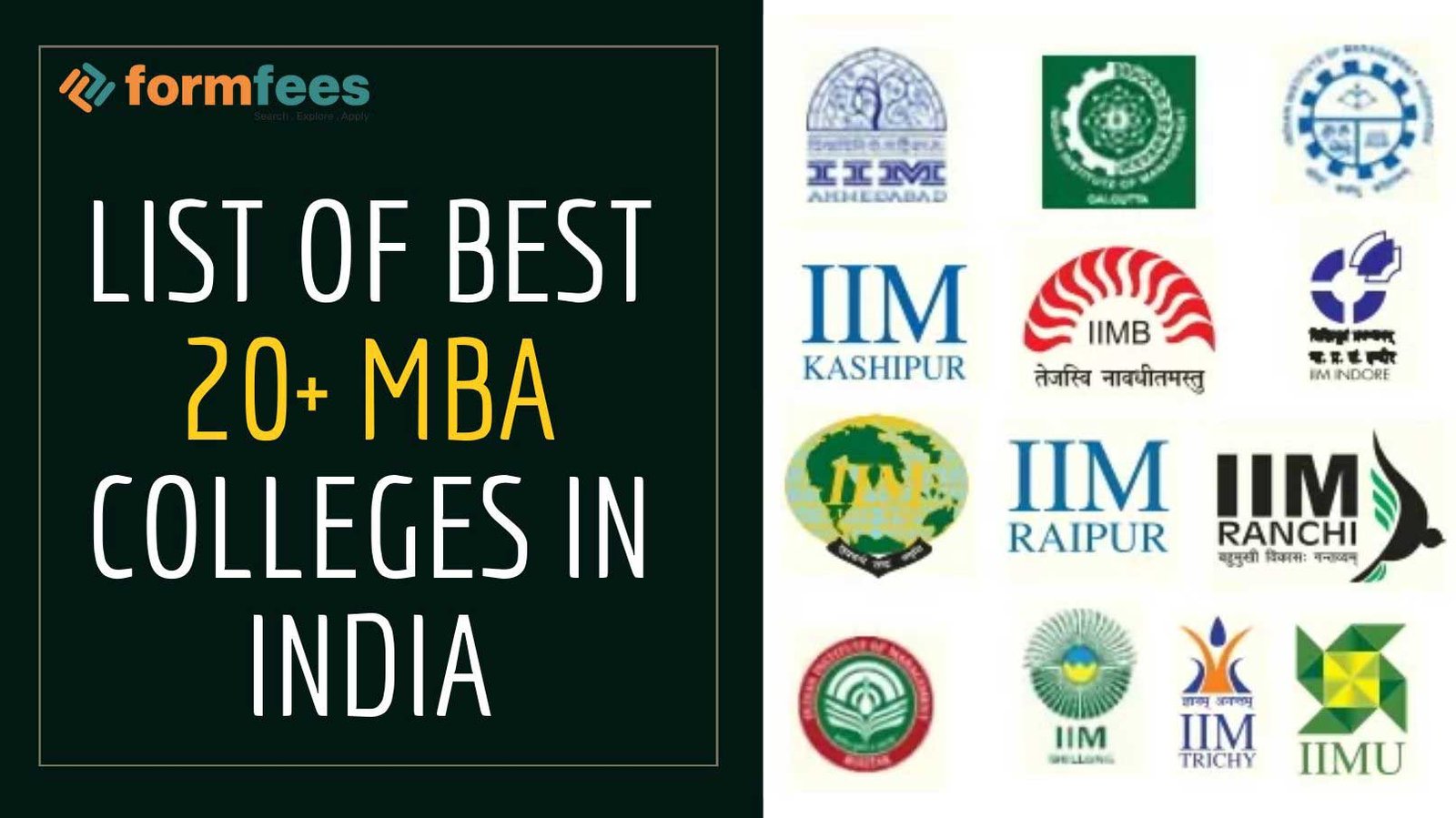 List of Best 20+ MBA Colleges in India