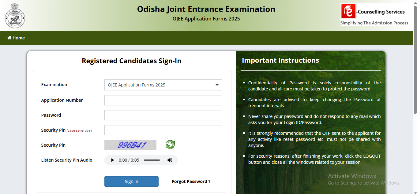 OJEE 2025 Registration Deadline Extended! Here’s the New Last Date and How to Apply
