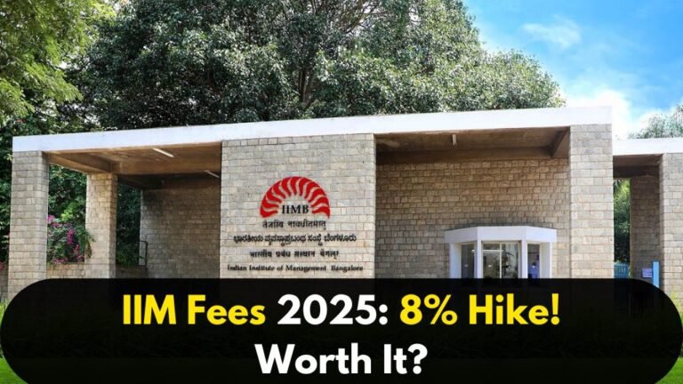 IIM MBA Fees 2025: Comprehensive Breakdown of ROI with New Fee ...