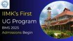 IIM Kozhikode BMS 2025 Admission Begins