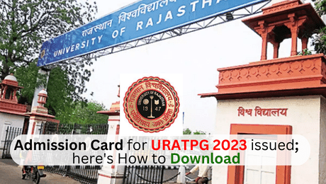 admission card for URATPG 2023 issued; here's how to download