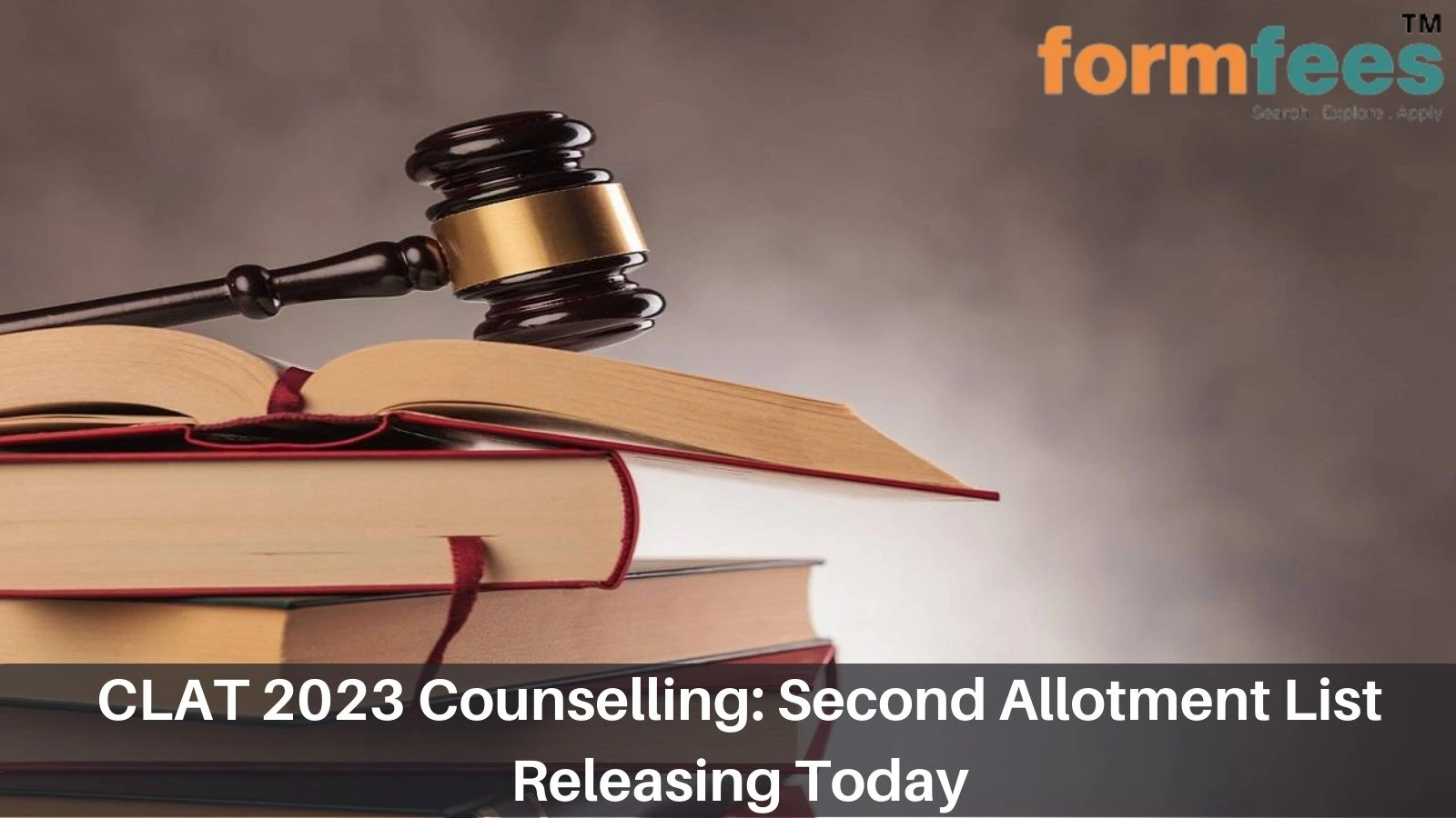 CLAT 2023 Counselling: Second Allotment List Releasing Today