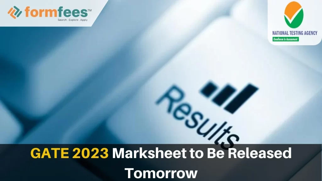 GATE 2023 Marksheet to Be Released Tomorrow
