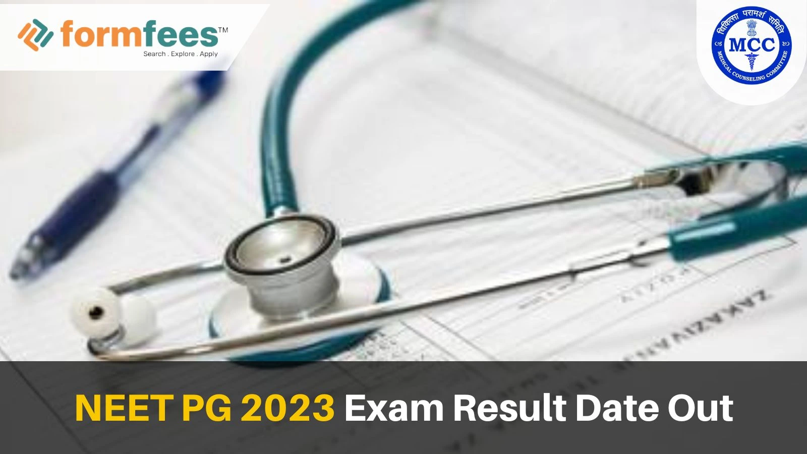 NEET PG 2023 Exam, Result Date Out