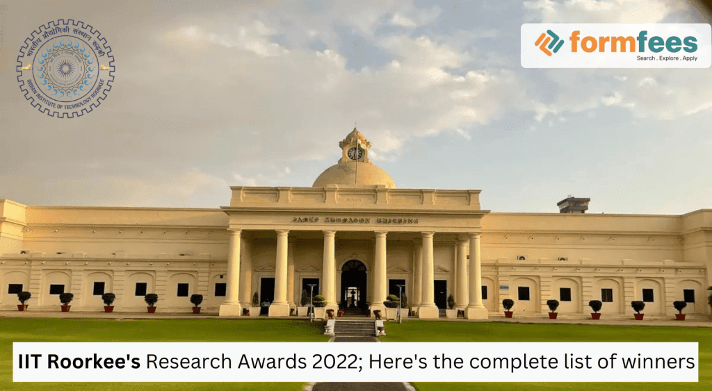 IIT Roorkee's Research Awards 2022; Here's the complete list of Winners;