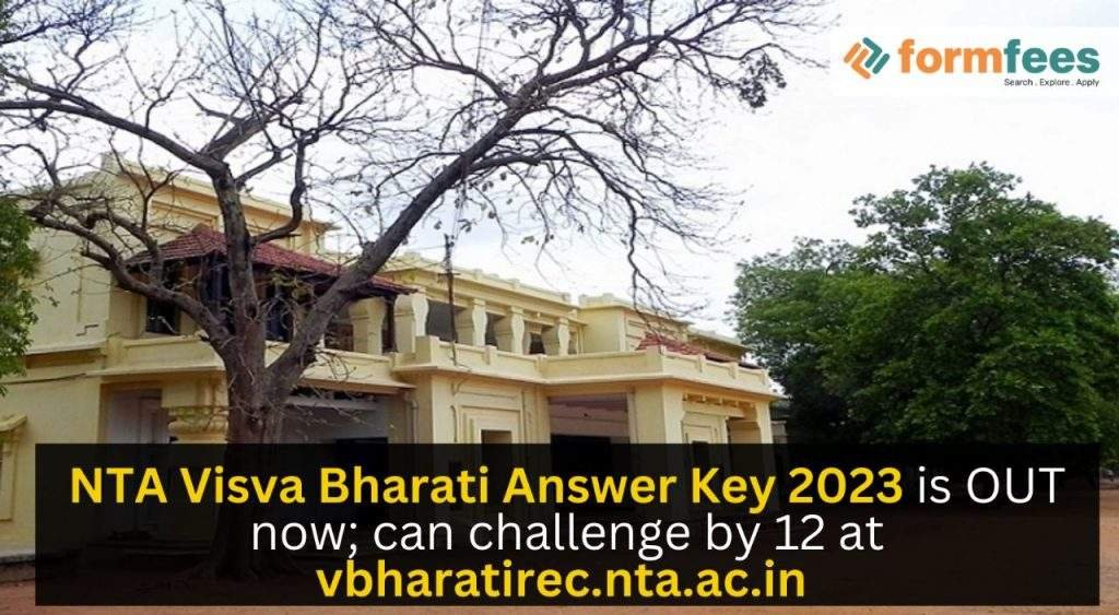 NTA Visva Bharati Answer Key 2023 is OUT now; can challenge by 12 at vbharatirec.nta.ac.in