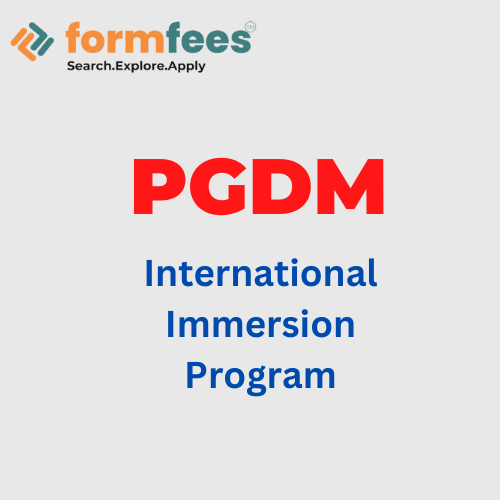PGDM International Immersion Program