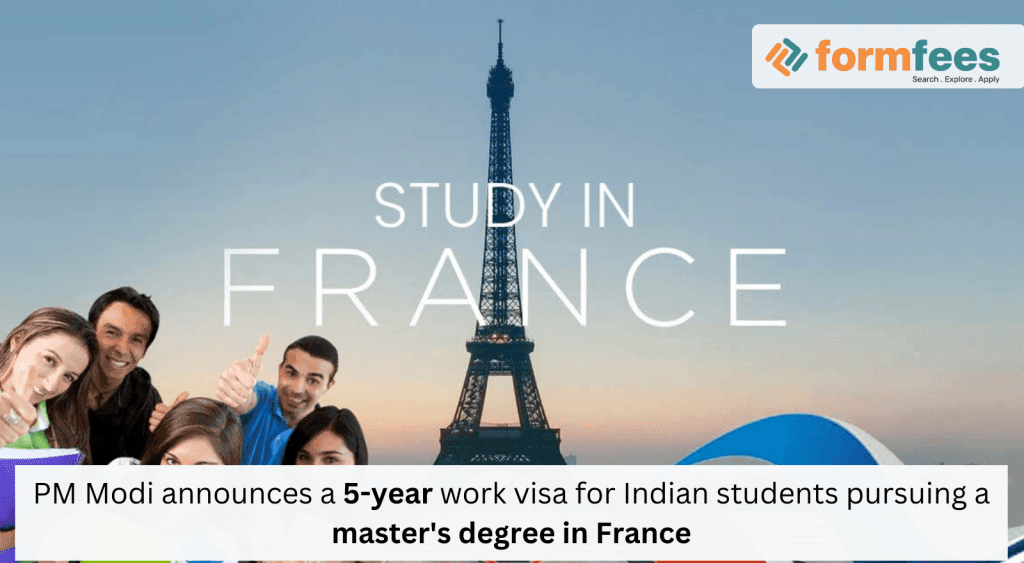 PM-Modi-announces-a-5-year-work-visa-for-Indian-students-pursuing-a-masters-degree-in-France