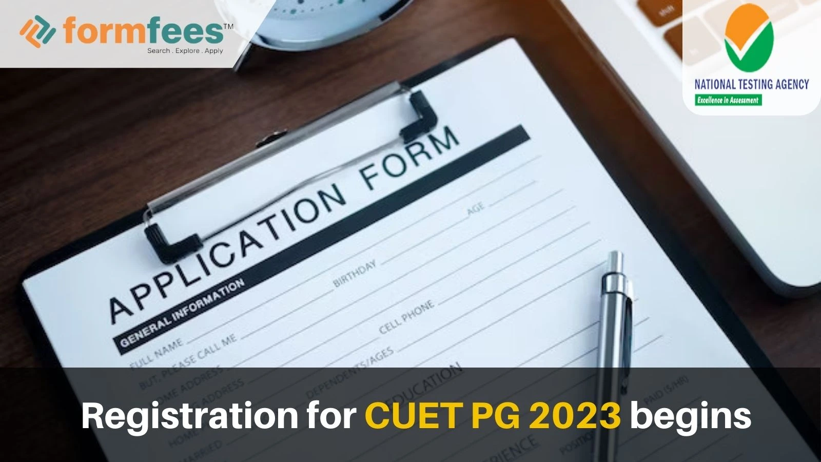 Registration for CUET PG 2023 begins