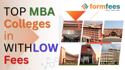 TOP MBA College With Low Fees, formfees